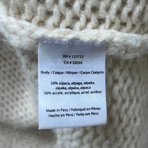 XIRENA APRES SKI OVERSiZED SWEATER size S - Picture 4 of 9